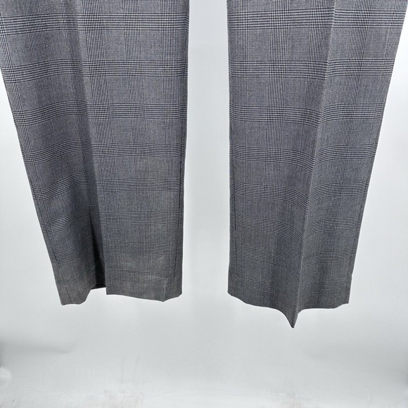 Ralph Lauren Plaid Dress Pants Mens 40x30 Gray Glen Plaid Formal Trousers Preppy - Picture 5 of 8